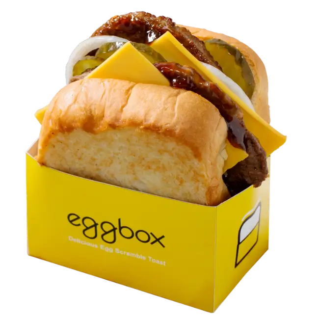 에그박스 원재료 및 메뉴 이미지